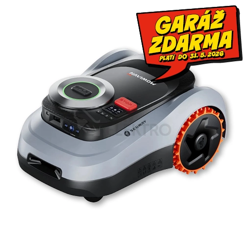 Obrázek produktu Bezdrátová autonomní robotická sekačka SEGWAY I210E Lidar 1000m2 + garáž zdarma 0