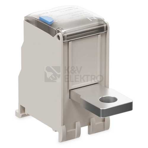 Obrázek produktu Svorka rozbočovací připojovací vstup M8 / výstup 9x10mm2 Al/Cu 250A NORDEL NLBC 2509 1