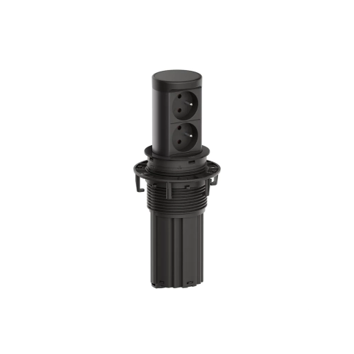 Výsuvný sloupek BACHMANN BM0020499 Elevator 2 2x230V černá