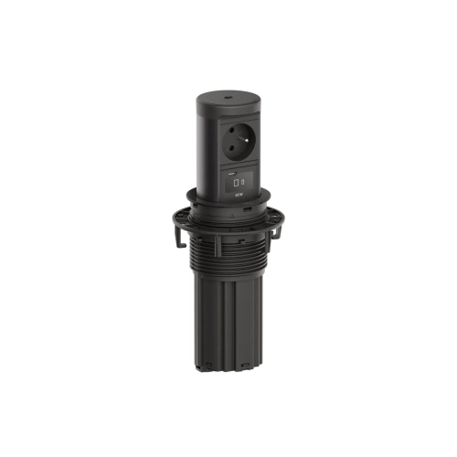 Výsuvný sloupek BACHMANN BM0020510 Elevator 2 1x230V 1xUSB C bezdrátové nabíjení