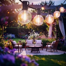 Obrázek produktu LED venkovní řetěz s žárovkami 25 žárovek 15m+5m 750lm teplá bílá WO794-1 8