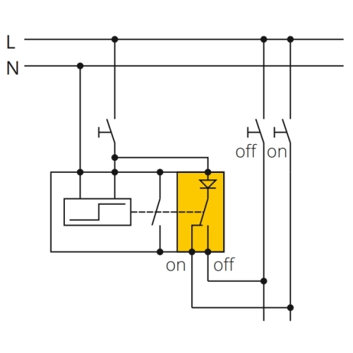 Přídavný modul centrálního ovládání ON/OFF ETI RBS-BIC 002464161 (obrázek 3)