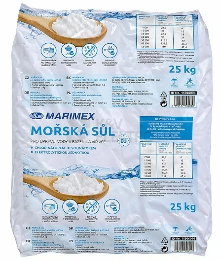 Obrázek produktu Mořská sůl 25kg Marimex 11306004 0