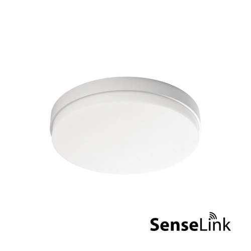 Přisazené LED svítidlo PROLUMIA Prodisc III Mini Ø 267mm max 9,5W SenseLink senzor bílá 3000-3500-4000K 120° IP54 40008281