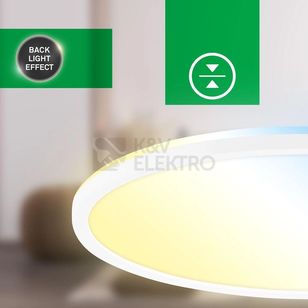 Obrázek produktu LED svítidlo BRILONER Tava A průměr 42cm 14W stmívatelné CCT bílé 3884016 5