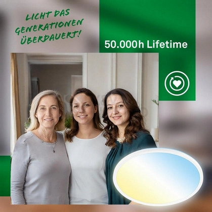 Obrázek produktu LED svítidlo BRILONER Tava A průměr 42cm 14W stmívatelné CCT bílé 3884016 7