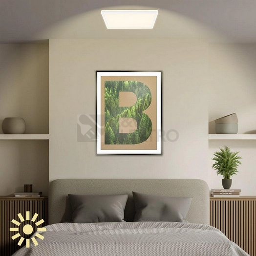 Obrázek produktu LED svítidlo BRILONER Tava A 29,3x29,3cm 11W stmívatelné CCT bílé 3885016 8