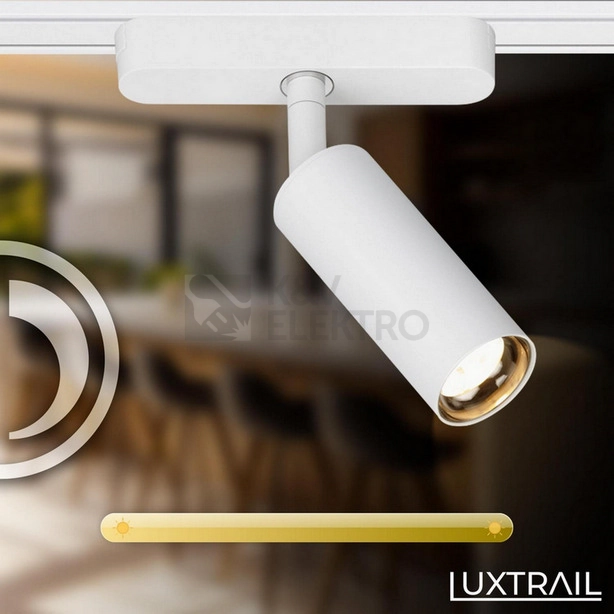 Obrázek produktu Startovací sada lištový systém BRILONER 200cm 2x 48V lišta 4 LED spoty s trafem bílá 8025046 2