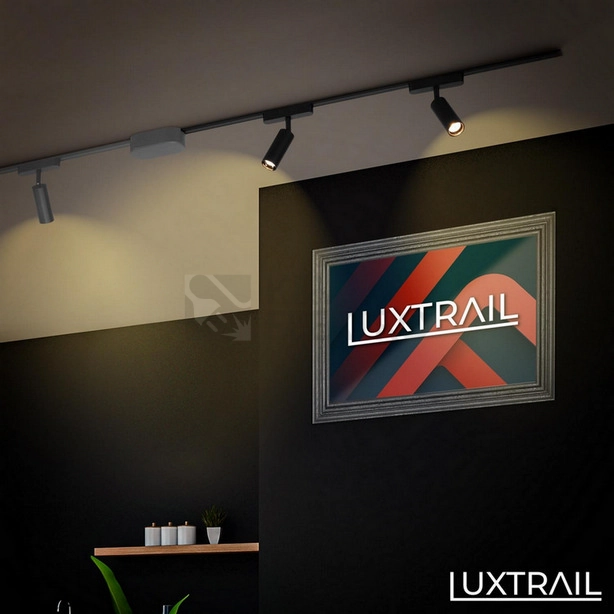 Obrázek produktu Lištový systém BRILONER Luxtrail prodlužovací sada 2x LED spoty černá 8026025 6
