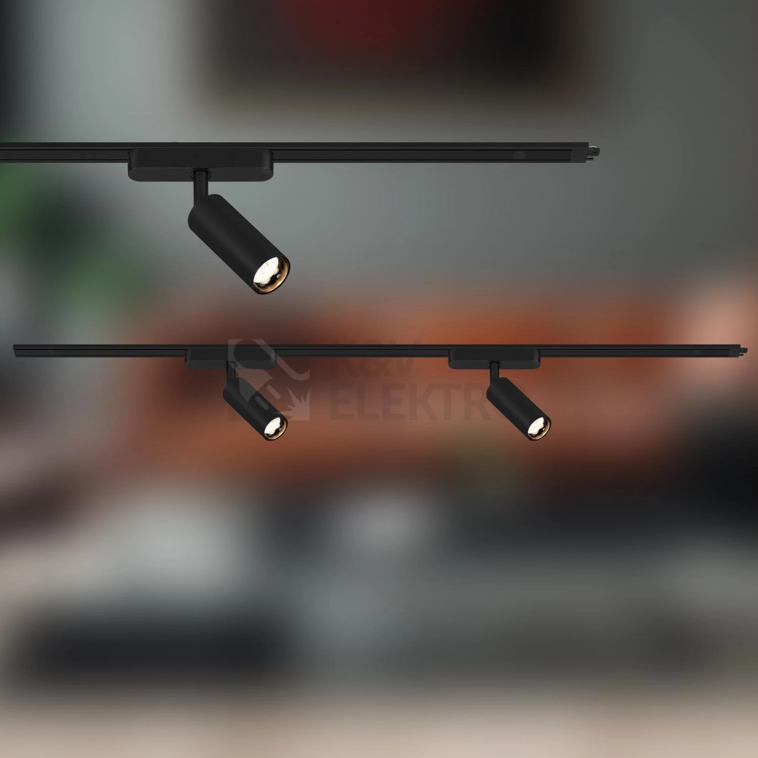 Obrázek produktu Lištový systém BRILONER Luxtrail prodlužovací sada 2x LED spoty černá 8026025 9
