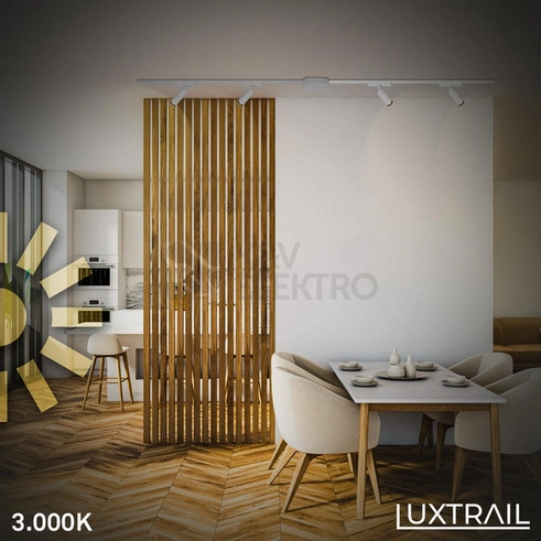 Obrázek produktu Lištový systém BRILONER Luxtrail prodlužovací sada 2x LED spoty bílá 8026026 1
