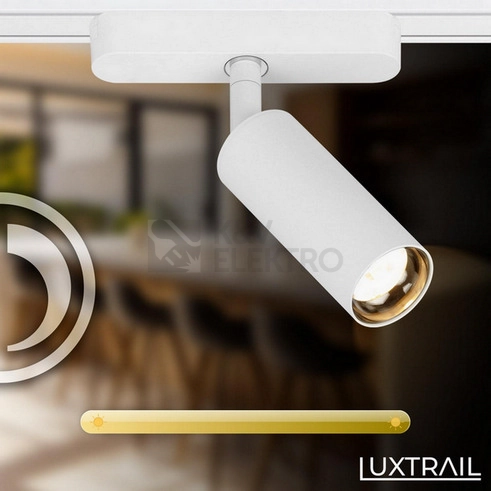 Obrázek produktu Lištový systém BRILONER Luxtrail prodlužovací sada 2x LED spoty bílá 8026026 2