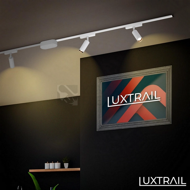 Obrázek produktu Lištový systém BRILONER Luxtrail prodlužovací sada 2x LED spoty bílá 8026026 6