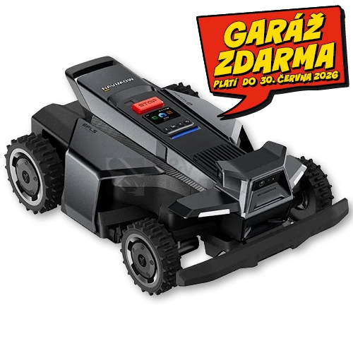 Bezdrátová autonomní robotická sekačka SEGWAY x-450E Lidar AWD 5000 m2 + garáž zdarma