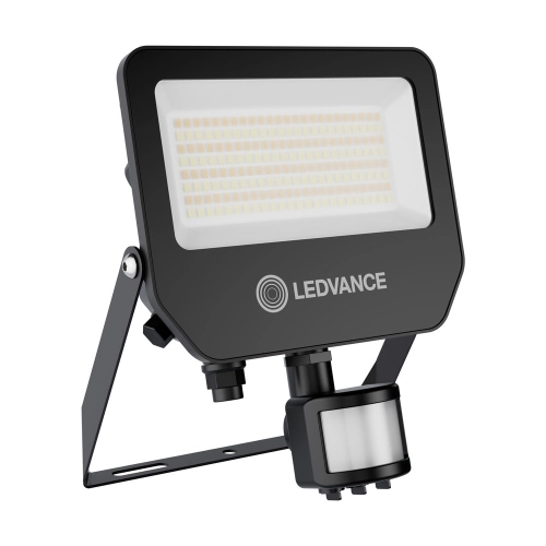 LED reflektor LEDVANCE FLOODLIGHT COMPACT GEN2 42W/24W 3000K/4000K/6500K 6100lm/3600lm s pohybovým čidlem černý
