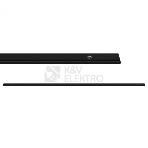 1fázová kolejnice BRILONER 48V kov 100cm přisazená černá 8028005