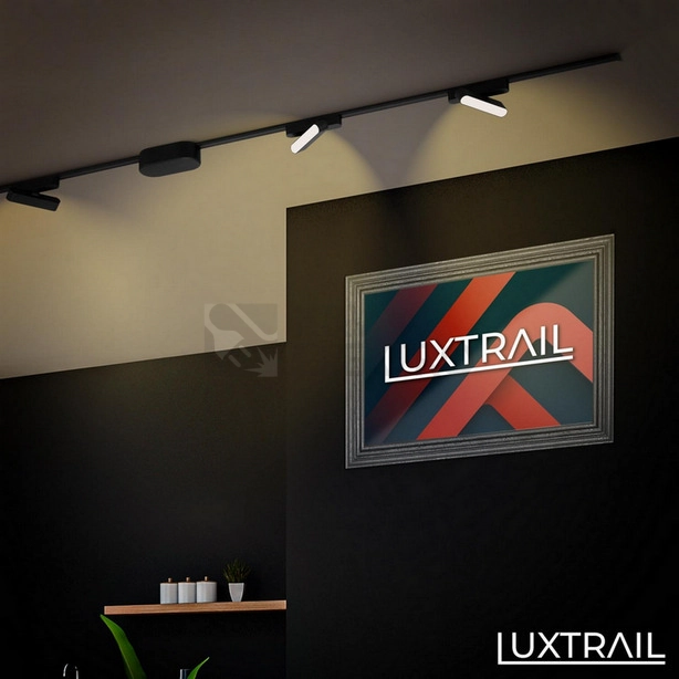 Obrázek produktu Lištové LED svítidlo BRILONER Luxtrail 48V Tracklight 5,5W nastavitelné černá 8030015 3