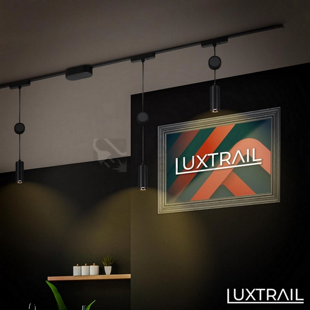 Obrázek produktu Lištové LED svítidlo BRILONER Luxtrail 48V závěsné svítidlo nastavitelná výška černá 8032015 5
