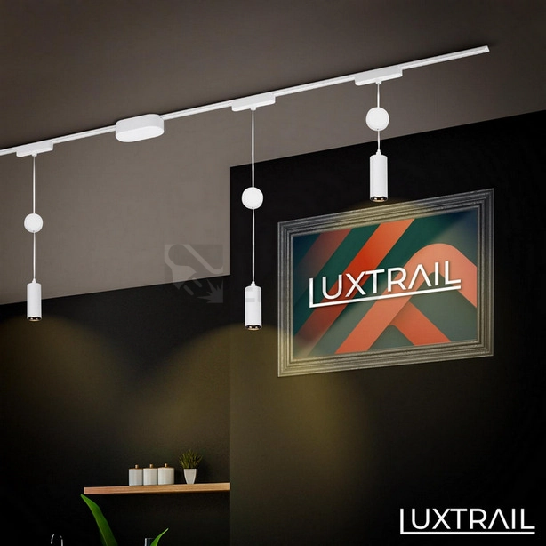 Obrázek produktu Lištové LED svítidlo BRILONER Luxtrail 48V závěsné svítidlo nastavitelná výška bílé 8032016 6