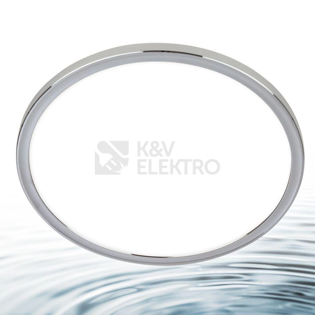 Obrázek produktu LED svítidlo BRILONER Pulap průměr 29,3cm 18W IP54 neutrální bílá chrom 3872018 2