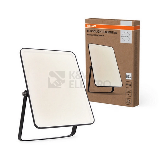 Obrázek produktu LED reflektor OSRAM Essential 50W 4000K neutrální bílá IP65 3