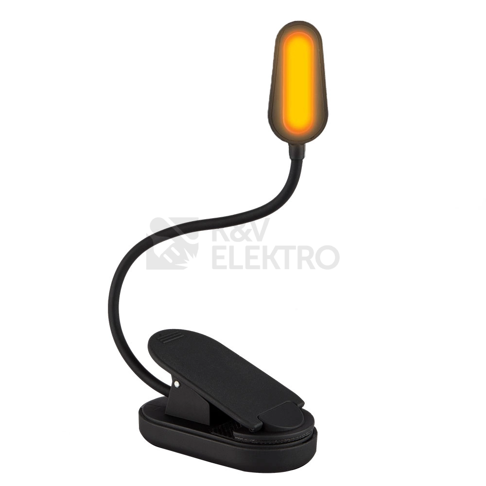 Obrázek produktu LED lampička na čtení MELATIME bez modré složky s CLIP-ONEM 1