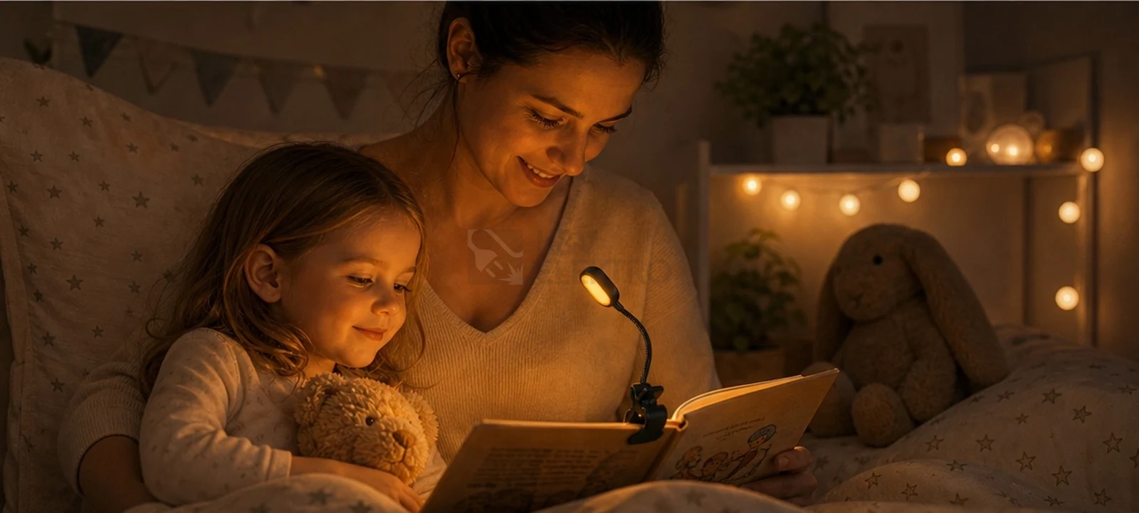 Obrázek produktu LED lampička na čtení MELATIME bez modré složky s CLIP-ONEM 6