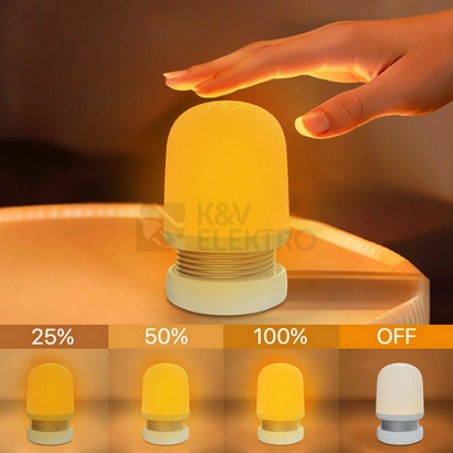 Obrázek produktu LED Noční lampička MELATIME bez modré složky
4