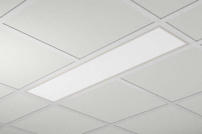 Prokognitivní přímo svítící LED svítidlo vestavné Spectrasol CBP BASIC 1200x300 on/off