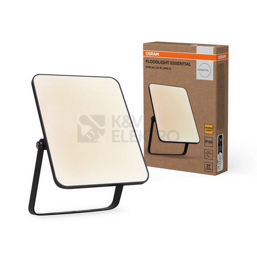 Obrázek produktu LED reflektor OSRAM Essential 30W 3000K teplá bílá IP65 3