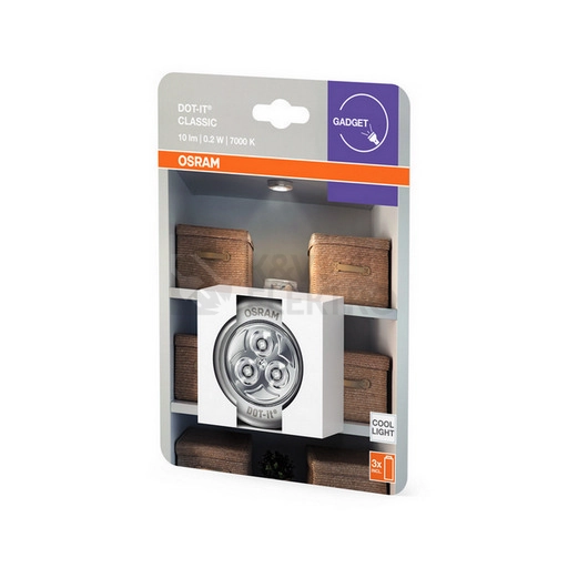 Obrázek produktu Nábytkové LED svítidlo OSRAM DOT-it Classic 3xAAA 1
