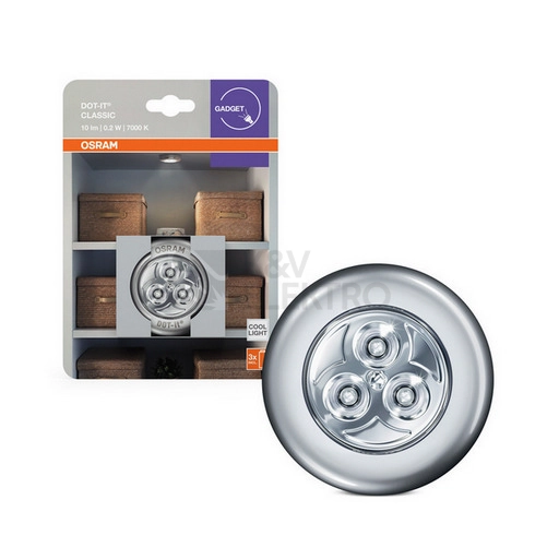 Obrázek produktu Nábytkové LED svítidlo OSRAM DOT-it Classic 3xAAA 2