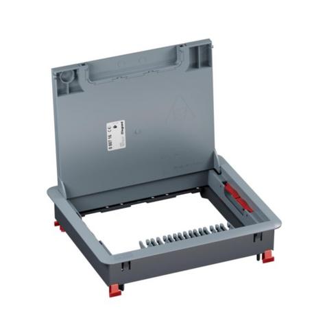 Protahovací krabice do betonové podlahy 241x286mm Legrand 080716