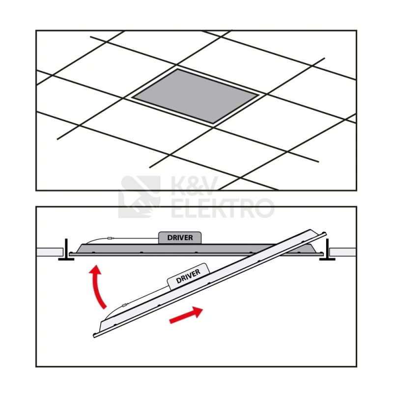 Obrázek produktu LED PANEL OFFICE UGR 40W ML-413.518.32.0 2