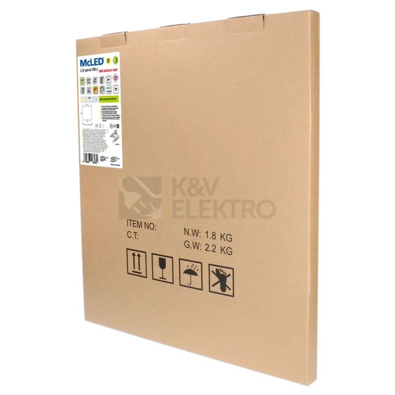Obrázek produktu LED PANEL OFFICE UGR 40W ML-413.518.32.0 4