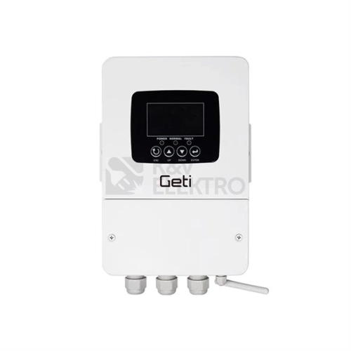 Solární invertor GETI GWH04W 5kW MPPT Smart Life pro ohřev vody z fotovoltaických panelů