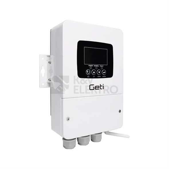 Obrázek produktu Solární invertor GETI GWH04W 5kW MPPT Smart Life pro ohřev vody z fotovoltaických panelů 1