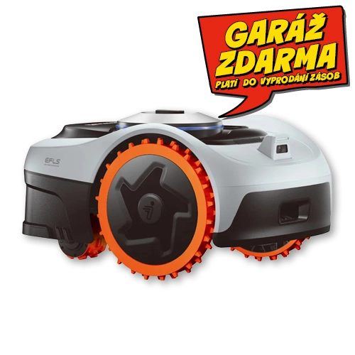 Bezdrátová autonomní robotická sekačka SEGWAY I210E AWD 1000m2 + garáž zdarma