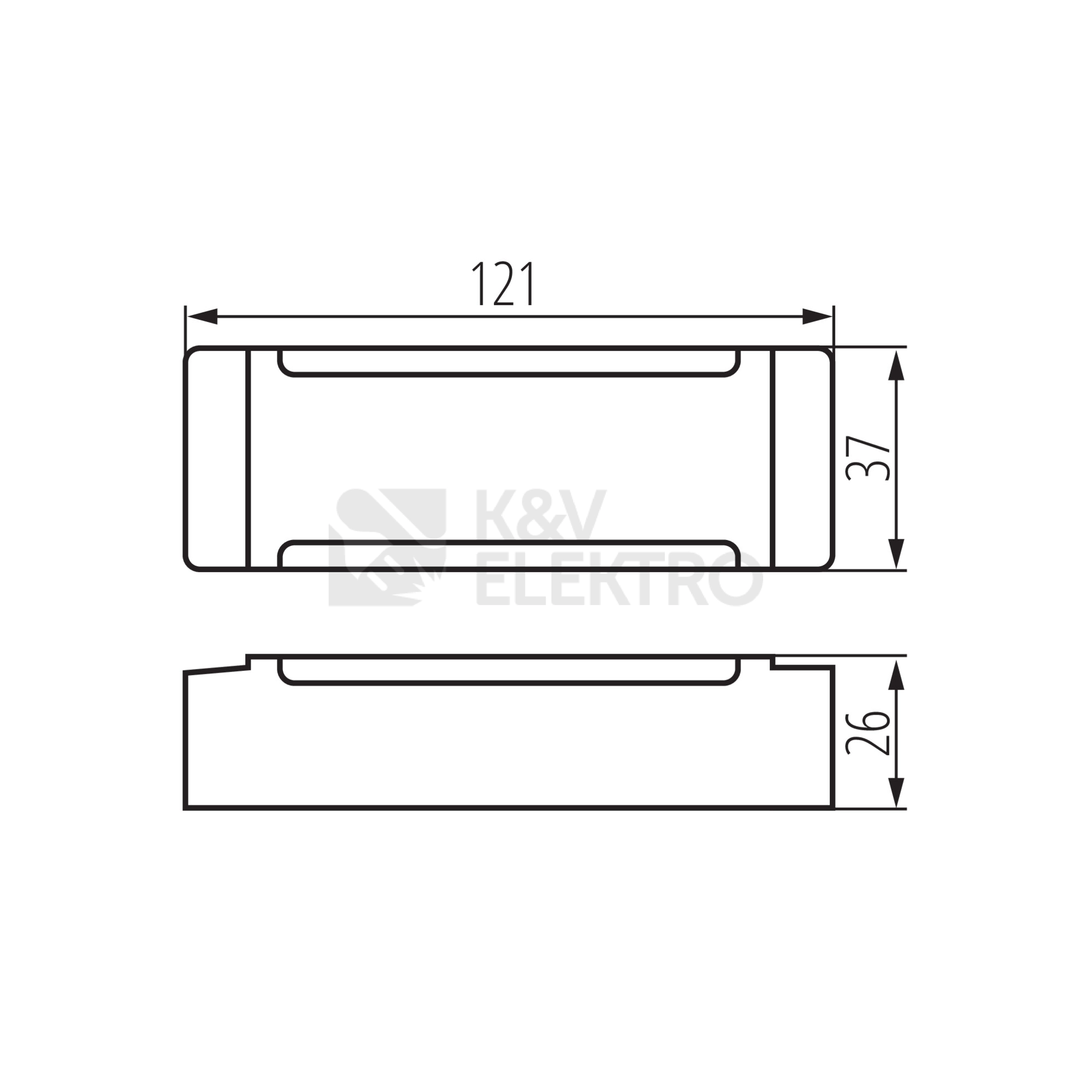 Obrázek produktu  Elektronický transformátor Kanlux CV TRETO 24VDC 16-40W 39513 2