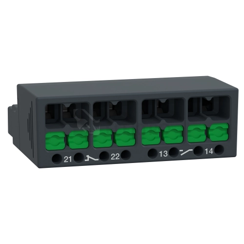 Blok pomocných kontaktů 1Z+1V Schneider Electric TeSys Deca snap-in svorky GVAE11A