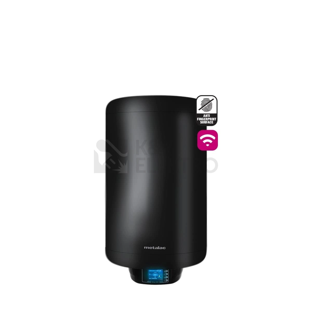 Obrázek produktu Nerezový ohřívač vody bojler metalac SIRIUS BLACK MB 80 Wi-Fi 0