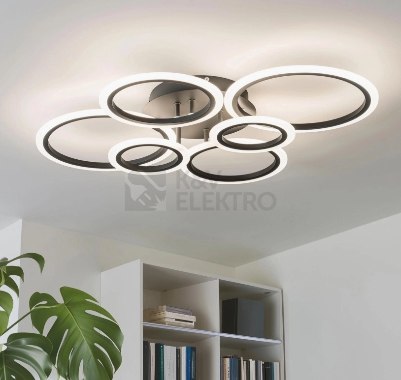 Obrázek produktu LED stmívatelné svítidlo Brilagi ORBITS 85W 3000-6500K černá dálkové ovládání BG0794 0