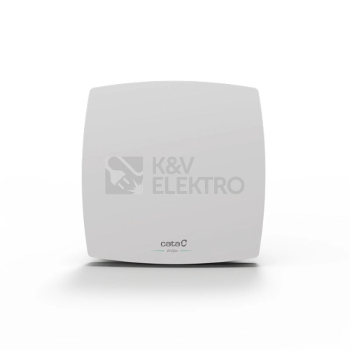 Axiální koupelnový ventilátor CATA ECOFAN 100 s časovým doběhem bílý