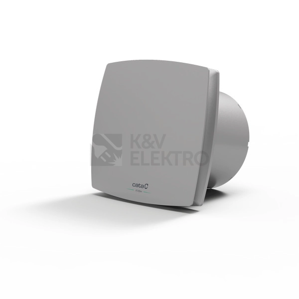 Obrázek produktu Axiální koupelnový ventilátor CATA ECOFAN 100 stříbrný 2
