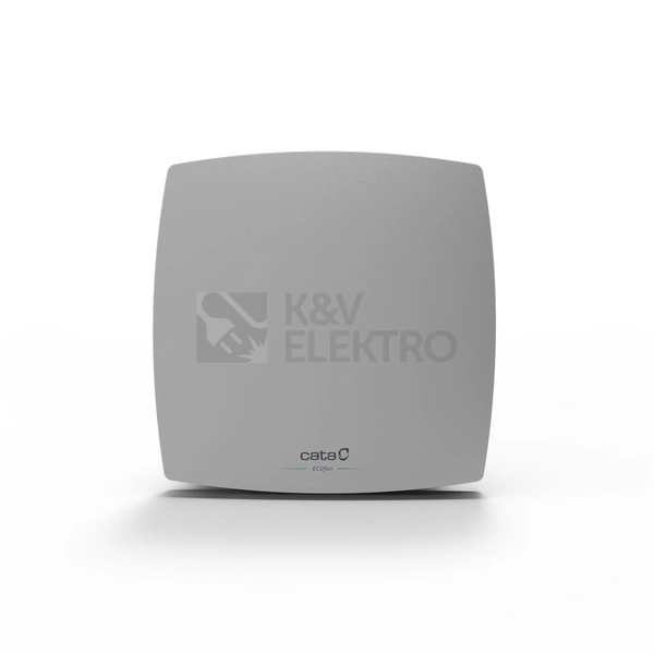 Obrázek produktu Axiální koupelnový ventilátor CATA ECOFAN 100 s časovým doběhem stříbrný 0