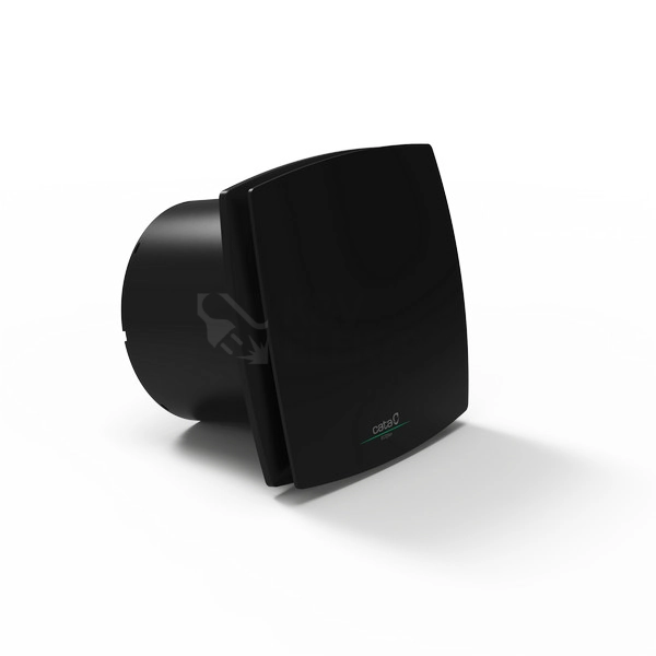 Obrázek produktu Axiální koupelnový ventilátor CATA ECOFAN 100 černý 1
