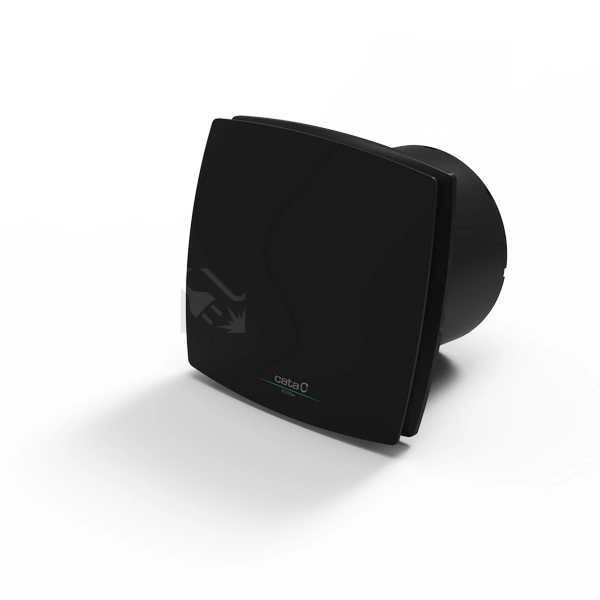 Obrázek produktu Axiální koupelnový ventilátor CATA ECOFAN 100 s časovým doběhem černý 3