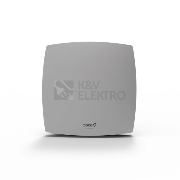 Obrázek produktu Axiální koupelnový ventilátor CATA DX NEO 10 s časovým doběhem stříbrný 0