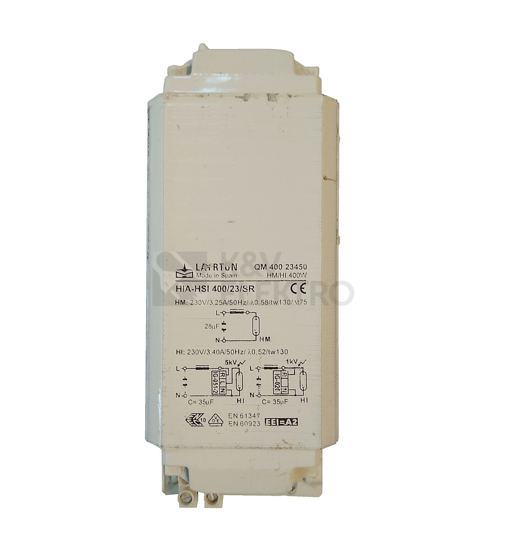 Obrázek produktu Tlumivka LAYRTON HIA-HSI 400/23/SR 400W 0