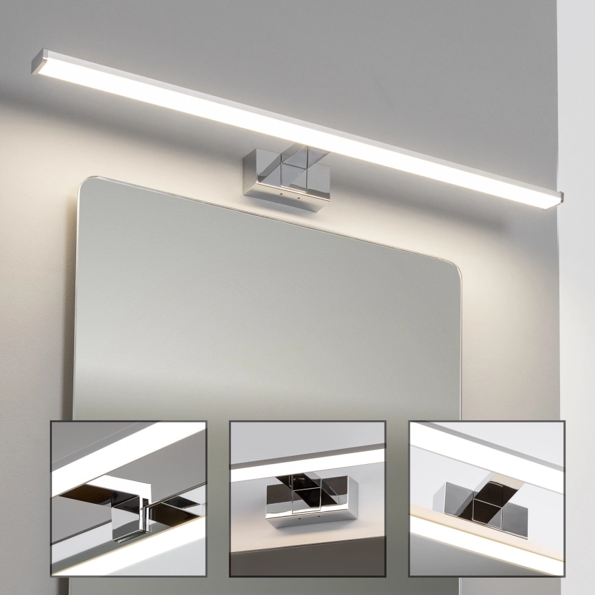 Obrázek produktu LED koupelnové svítidlo nad zrcadlo Brilagi VESTRA 15W 80cm IP44 lesklý chrom BG2208 1